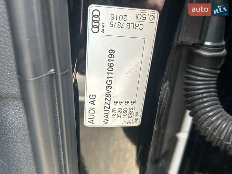 Седан Audi A3 2016 в Києві фото 34 Седан Audi A3 2016 в Києві
