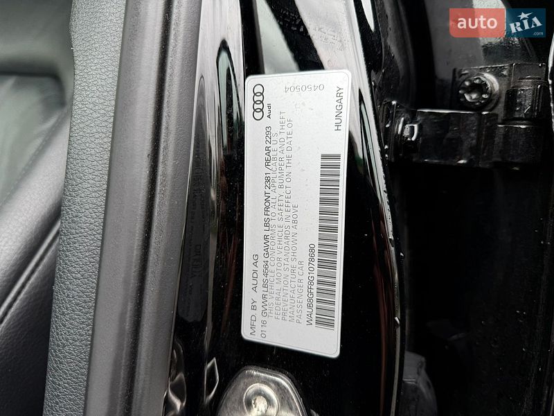 Седан Audi A3 2016 в Львові