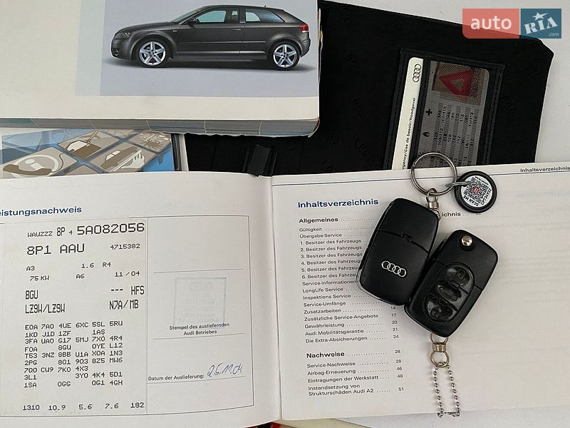 Хэтчбек Audi A3 2004 в Днепре