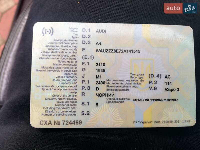 Audi A4 2001