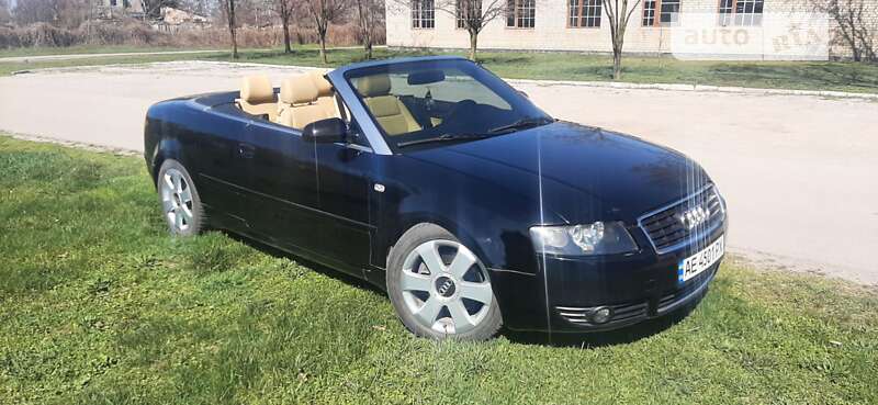Кабріолет Audi A4 2003 в Запоріжжі