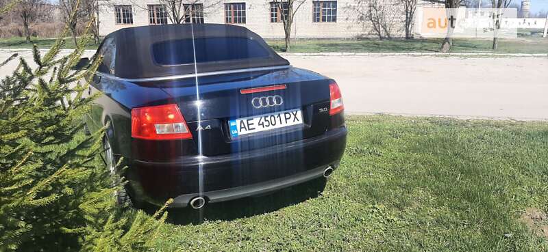 Кабріолет Audi A4 2003 в Запоріжжі