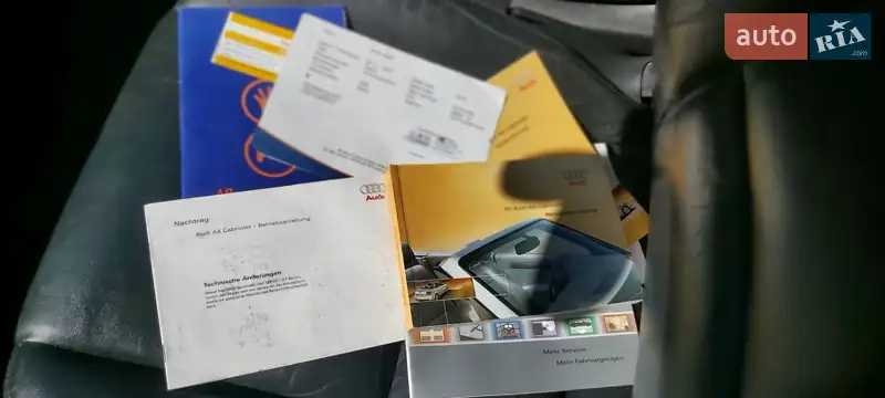 Кабриолет Audi A4 2003 в Нежине документ 2 фото Кабриолет Audi A4 2003 в Нежине документ