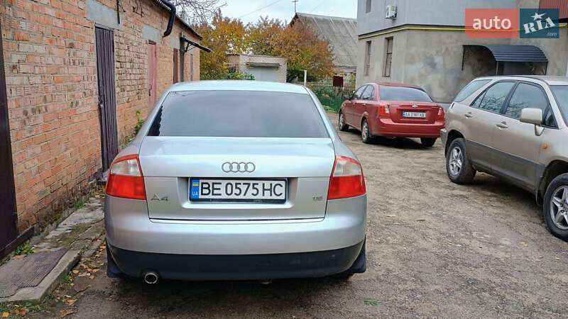 Седан Audi A4 2002 в Первомайске