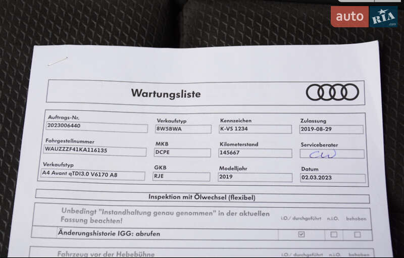 Универсал Audi A4 2019 в Львове