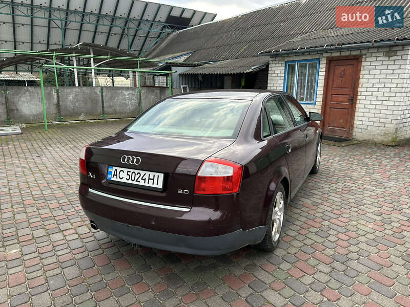 Седан Audi A4 2002 в Ковеле