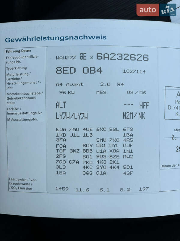Универсал Audi A4 2006 в Владимире