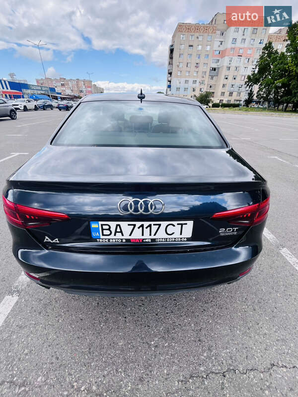 Седан Audi A4 2017 в Кропивницком
