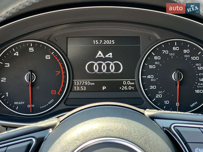 Седан Audi A4 2017 в Ужгороді