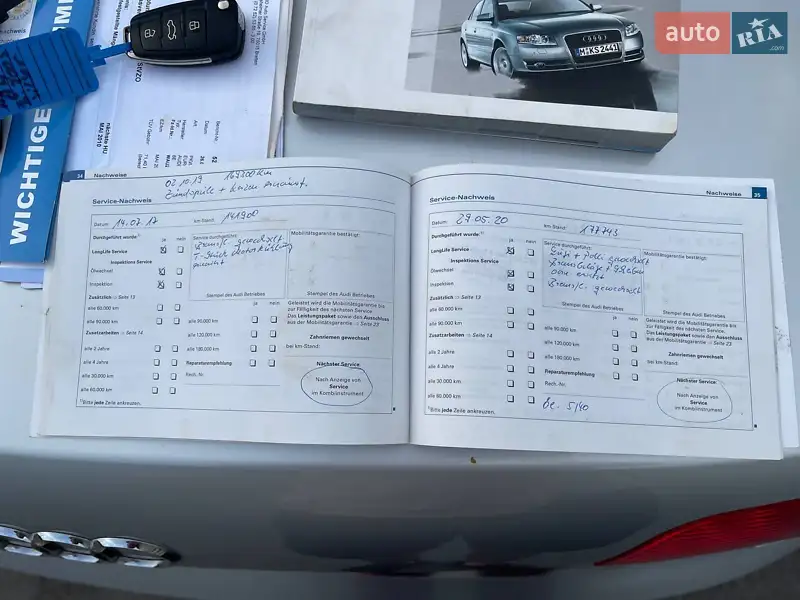 Седан Audi A4 2005 в Луцке документ