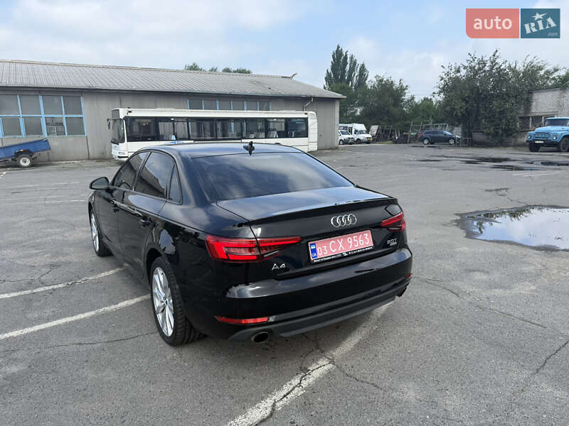 Седан Audi A4 2016 в Горішніх Плавнях