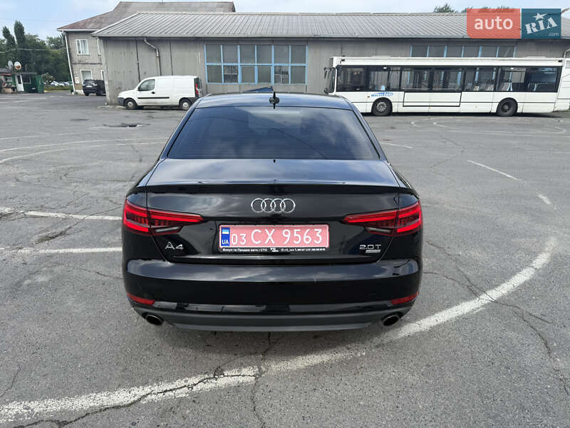 Седан Audi A4 2016 в Горішніх Плавнях