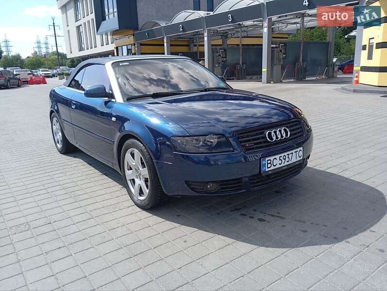 Кабриолет Audi A4 2003 в Львове фото Кабриолет Audi A4 2003 в Львове