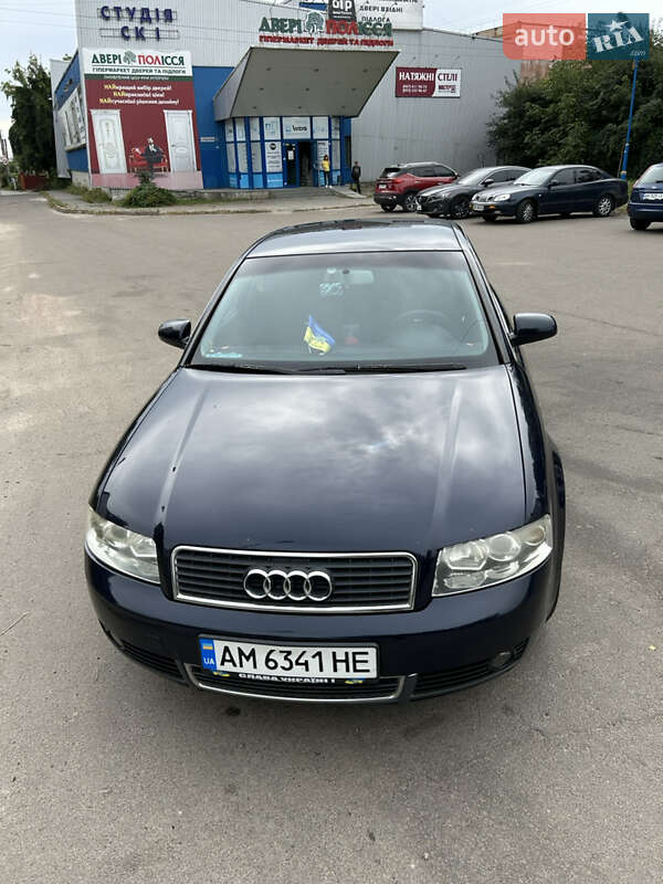 Седан Audi A4 2003 в Житомире