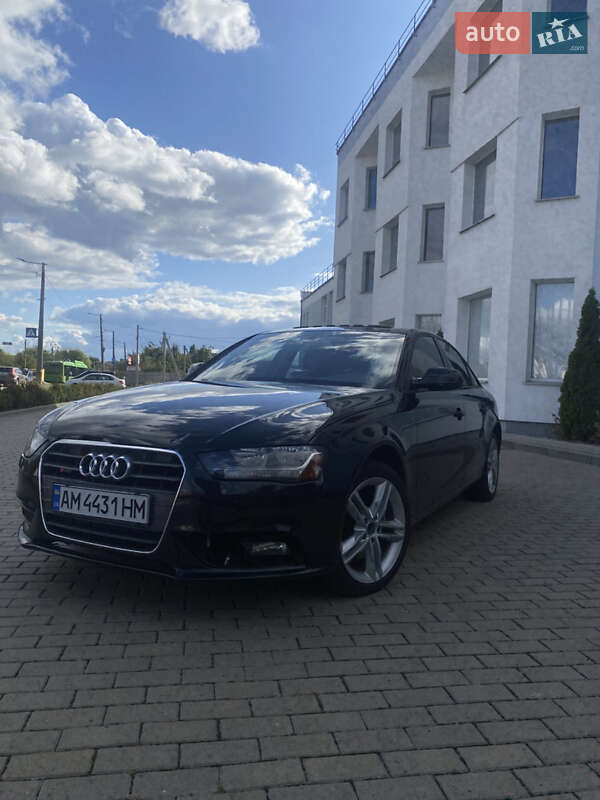 Седан Audi A4 2013 в Житомирі фото 2 Седан Audi A4 2013 в Житомирі