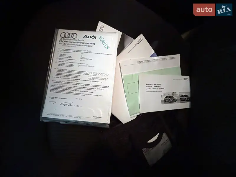 Универсал Audi A4 2010 в Львове документ