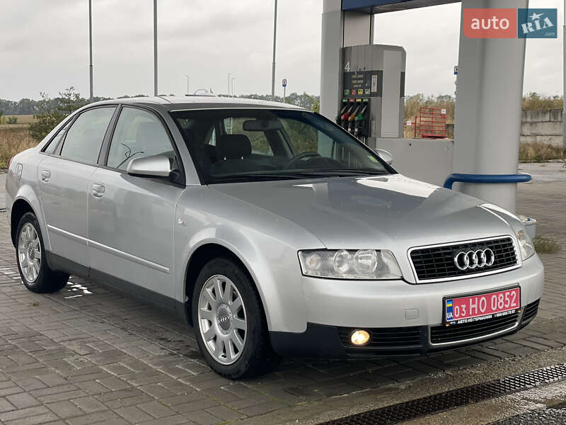 Седан Audi A4 2002 в Корсунь-Шевченківському