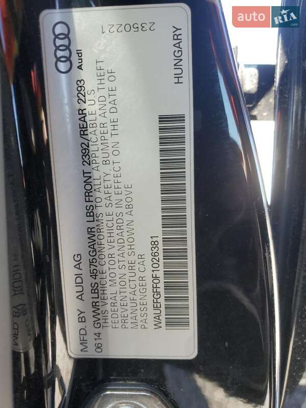 Седан Audi A4 2017 в Києві фото 12 Седан Audi A4 2017 в Києві