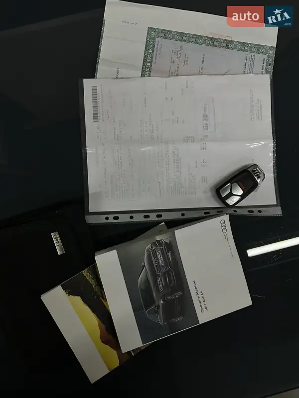 Седан Audi A4 2017 в Любешові документ