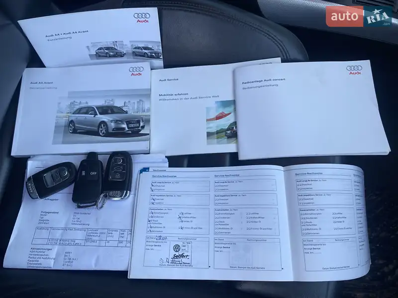 Універсал Audi A4 2008 в Полтаві документ 2 фото Універсал Audi A4 2008 в Полтаві документ