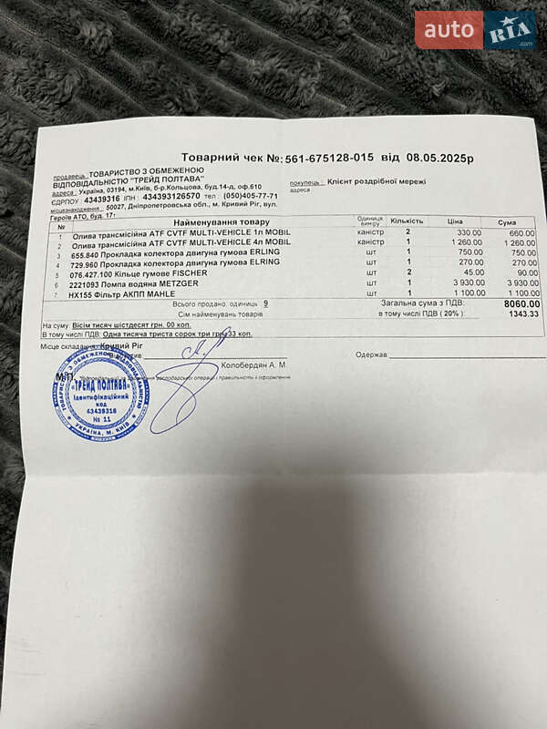 Седан Audi A4 2012 в Кривом Роге