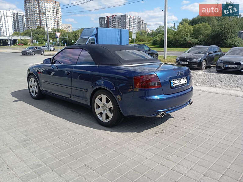 Кабріолет Audi A4 2003 в Львові