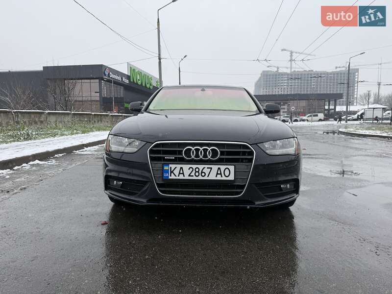 Седан Audi A4 2013 в Киеве фото Седан Audi A4 2013 в Киеве