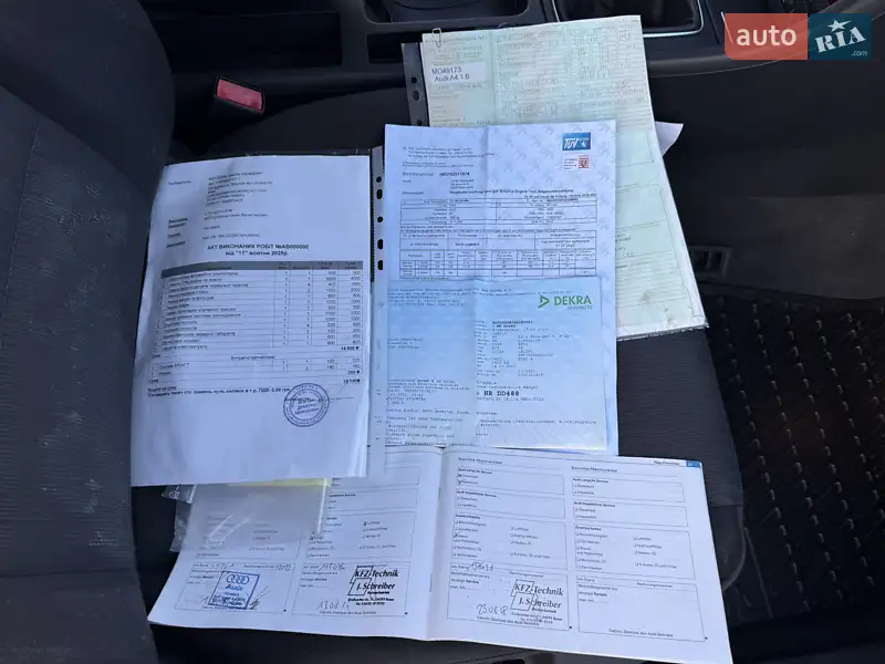 Седан Audi A4 2007 в Виннице документ