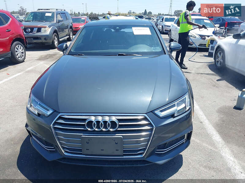 2018 Audi A4, VIN WAULMAF49JA066413:plate — фото 1 (autoria)