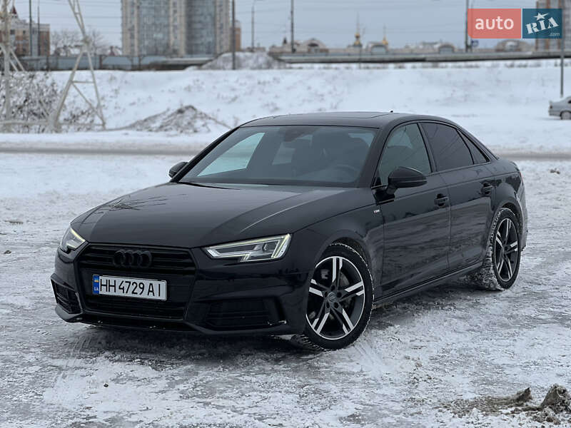 2017 Audi A4, VIN WAUENAF43JN002107:plate — фото 1 (autoria)