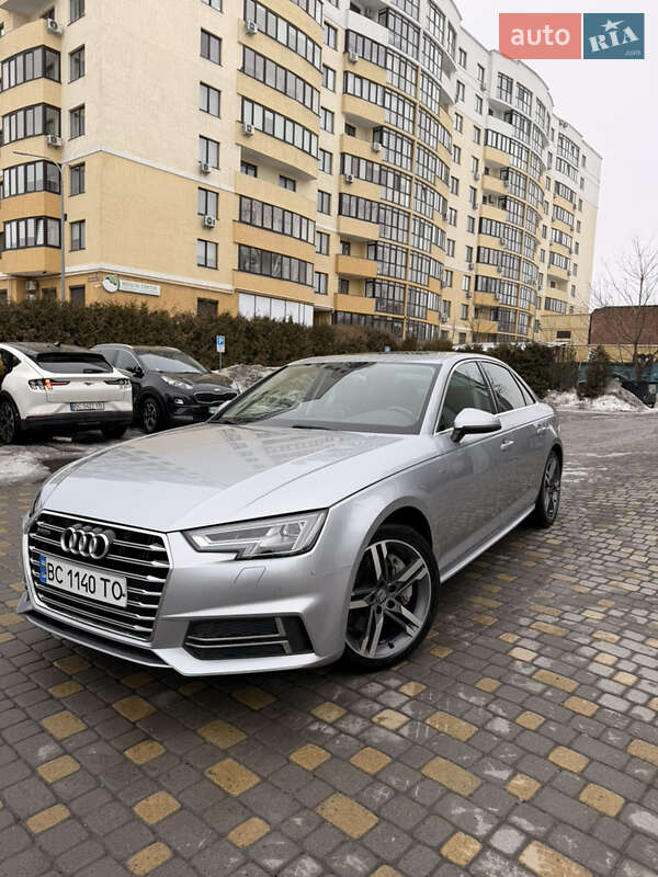 2017 Audi A4, VIN WAUENAF45JA110669:plate — фото 1 (autoria)