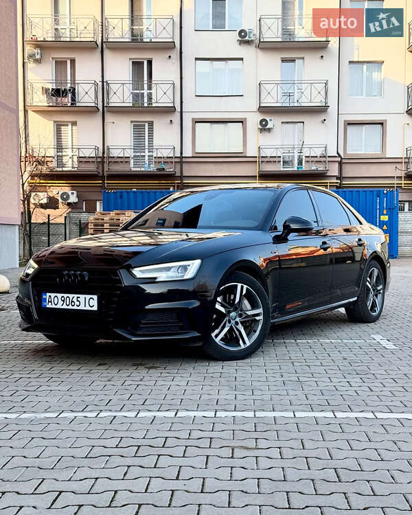 2017 Audi A4, VIN WAUENAF42JA020671:plate — фото 1 (autoria)