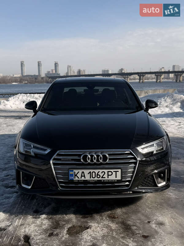 2018 Audi A4, VIN WAUENAF43KA007610:plate — фото 1 (autoria)