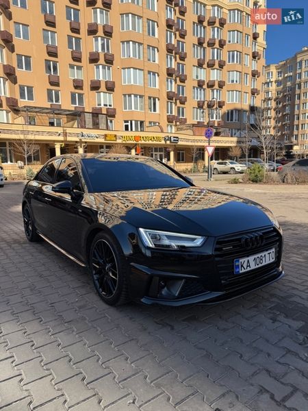 2019 Audi A4, VIN WAUENAF45KA116361:plate — фото 1 (autoria)