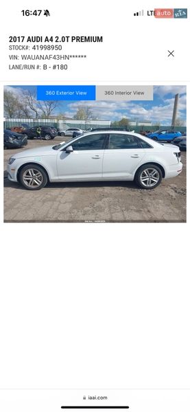 Седан Audi A4 2017 в Киеве
