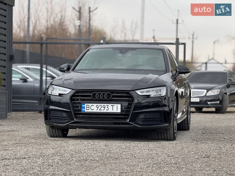 2017 Audi A4, VIN WAUENAF40JA113611:plate — фото 1 (autoria)