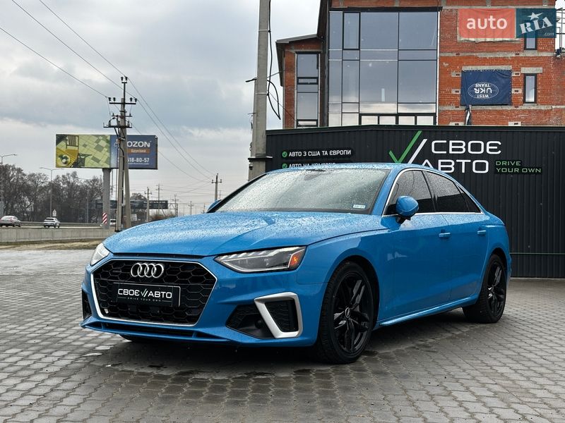 Седан Audi A4 2022 в Львове фото Седан Audi A4 2022 в Львове