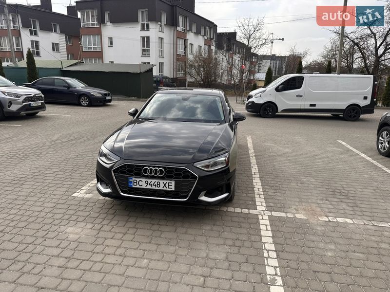 2020 Audi A4, VIN WAUABAF48MA035137:plate — фото 1 (autoria)