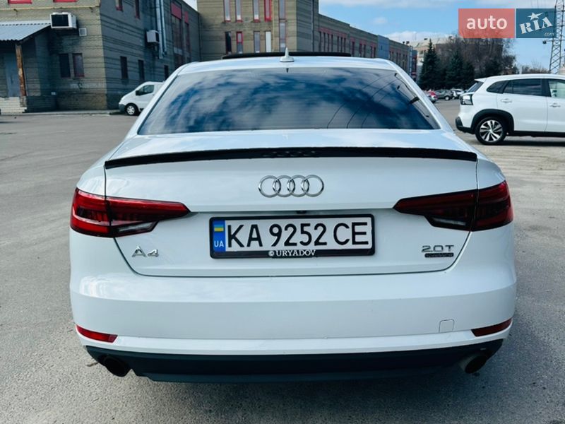 Седан Audi A4 2017 в Дніпрі