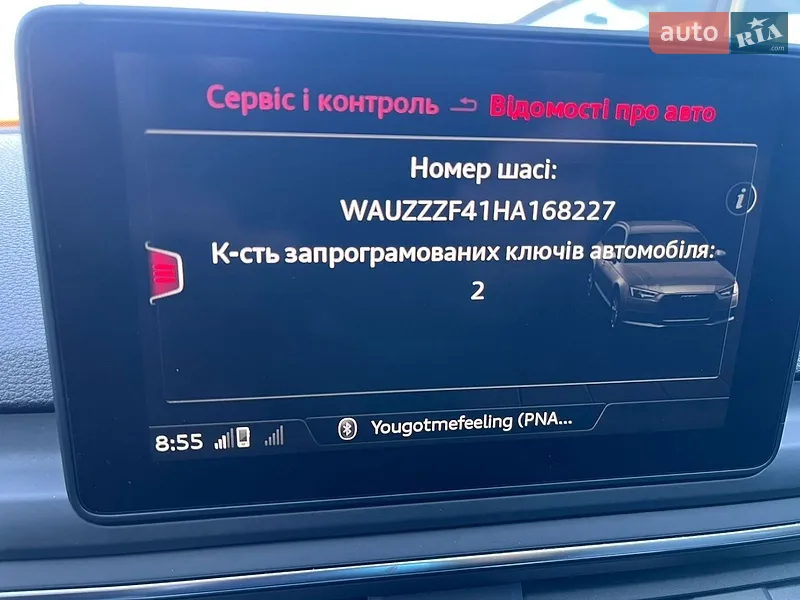 Audi A4 2017 VIN WAUZZZF41HA168227 фото оголошення 43 з 82