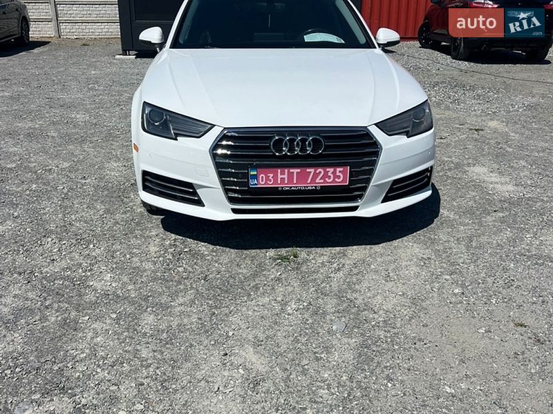 Седан Audi A4 2017 в Здолбунове