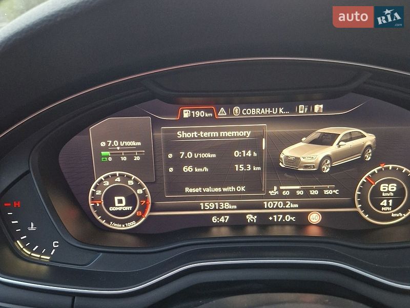 Седан Audi A4 2017 в Нововолинську