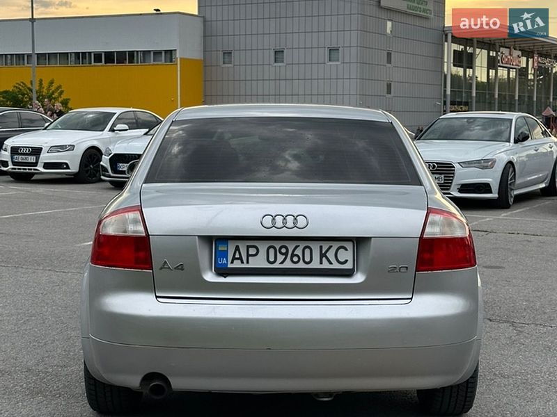 Седан Audi A4 2003 в Запоріжжі фото 5 Седан Audi A4 2003 в Запоріжжі
