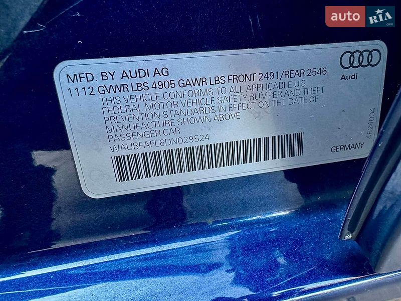 Седан Audi A4 2012 в Владимире