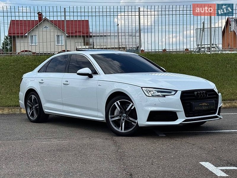 2018 Audi A4, VIN WAUENAF46JN014543:plate — фото 1 (autoria)