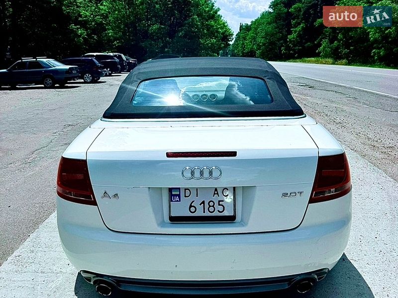 Кабріолет Audi A4 2008 в Кременчуці фото 13 Кабріолет Audi A4 2008 в Кременчуці