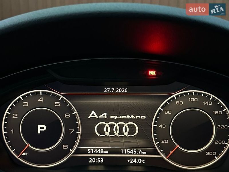Седан Audi A4 2019 в Шостке