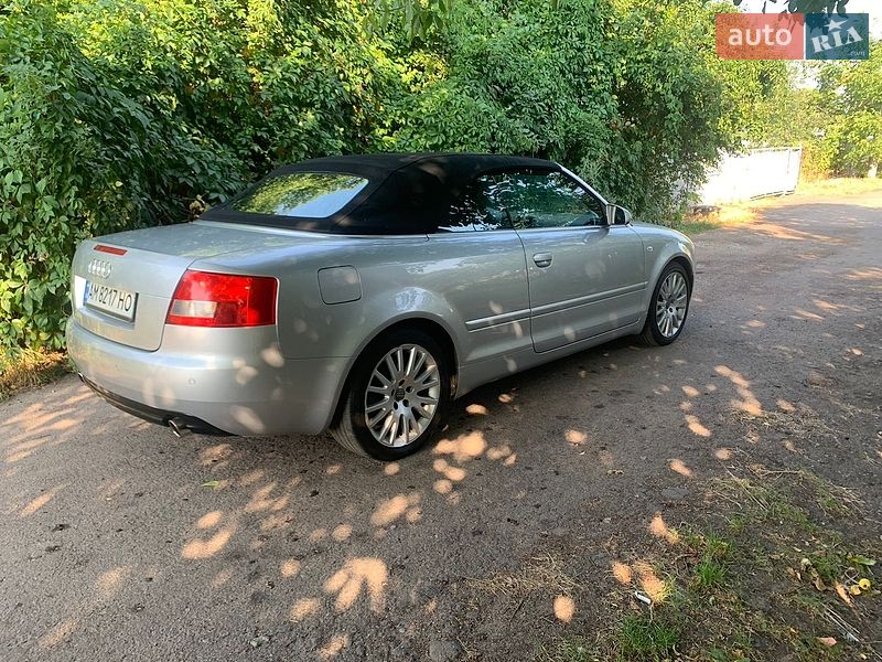 Кабриолет Audi A4 2004 в Житомире