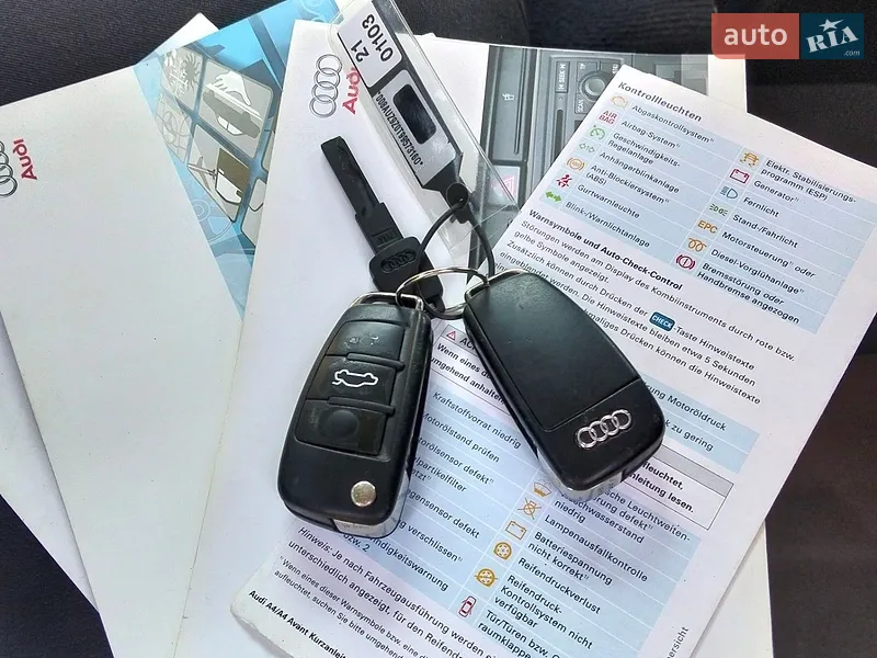 Седан Audi A4 2005 в Тернополе документ