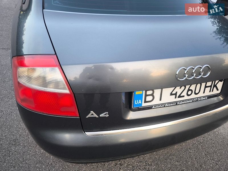 Седан Audi A4 2004 в Горішніх Плавнях фото 16 Седан Audi A4 2004 в Горішніх Плавнях